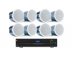 Комплект акустики 8 потолочных динамика JBL Control 24CT | Bluetooth | 8х15Вт